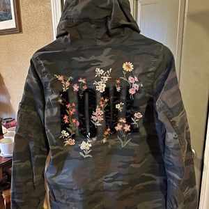 American Eagle size small jacket with hood